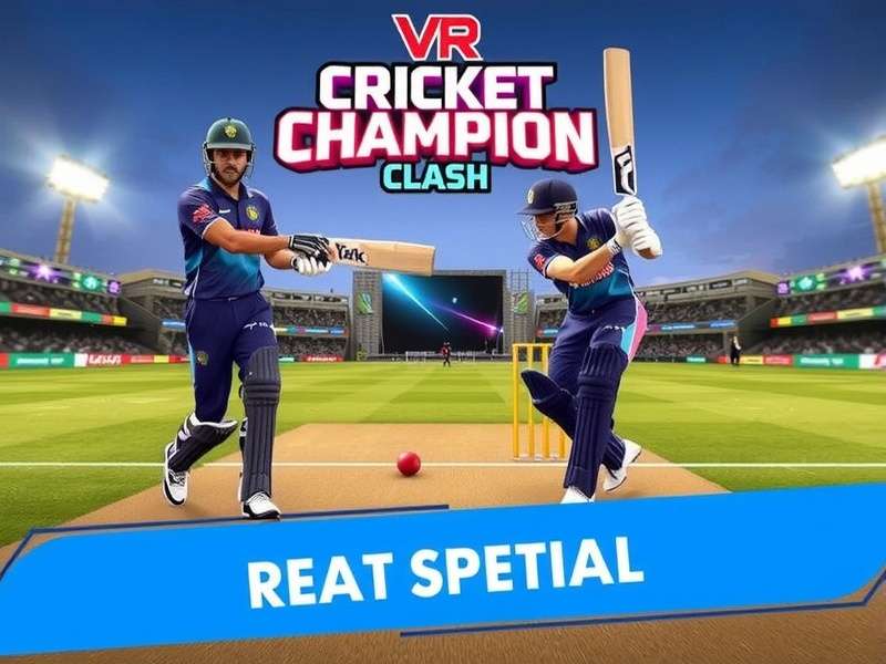 VR Cricket Champion Clash gameplay